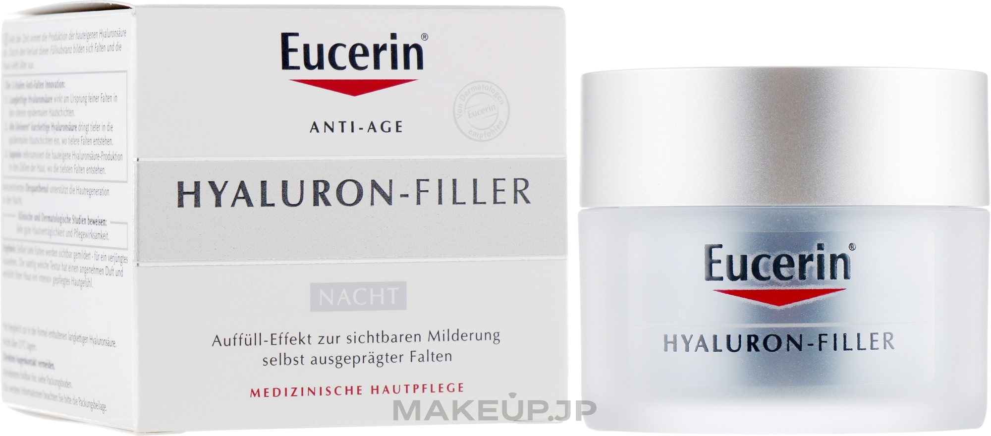 Anti-Wrinkle Night Cream for All Skin Types - Eucerin Hyaluron-Filler Night — photo 50 ml