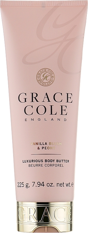 Vanilla & Peony Body Butter - Grace Cole Vanilla Blush & Peony Luxerious Body Butter — photo N1