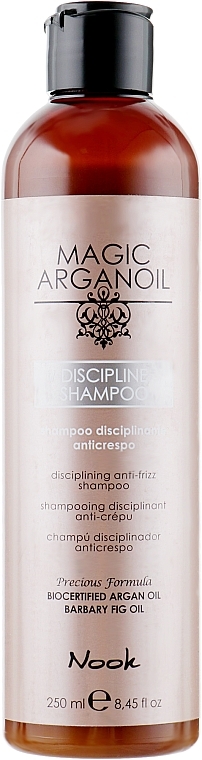 Smoothing Shampoo for Thin & Normal Hair - Nook Magic Arganoil Disciplining Shampoo — photo N1
