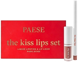 Paese The Kiss Lips (lipstick/3.4ml+lip pencil/0.3g) - Set — photo N1