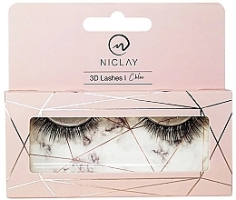 False Eyelashes - Niclay 3D Lashes Chloe — photo N1