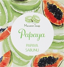 Fragrances, Perfumes, Cosmetics Papaya Macaron Soap - Thalia Papaya Macaron Soap