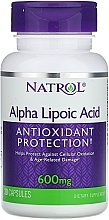 Alpha-Lipoic Acid, 600 mg - Natrol Alpha Lipoic Acid — photo N1