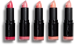 Lipstick Set, 5 pcs. - Revolution Pro Lipstick Collection Matte Pinks — photo N3