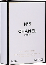 Chanel N°5 Purse Spray Refills - Eau de Parfum (edp/3x20ml)  — photo N1