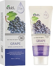 Fragrances, Perfumes, Cosmetics Facial Peeling Gel "Grape" - Ekel Grape Natural Clean Peeling Gel