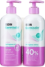 Set - Isdin Germisdin Intim Intimate Hygiene Gel Duo (intim/gel/2x500ml) — photo N1