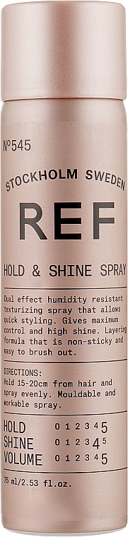 Dual Hair Spray - REF Hold & Shine Spray — photo N1