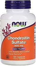 Fragrances, Perfumes, Cosmetics Natural Dietary Supplement "Chondroitin Sulfate", 600 mg - Now Foods Chondroitin Sulfate