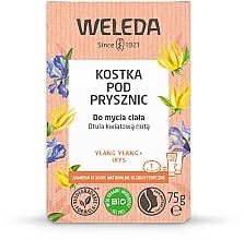 Shower Oil "Ylang-Ylang & Iris" - Weleda Shower Bar Solid Body Wash Ylang Ylang+Iris — photo N1