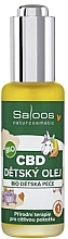 Baby Body Oil - Saloos CBD Bio Children Oil — photo N1