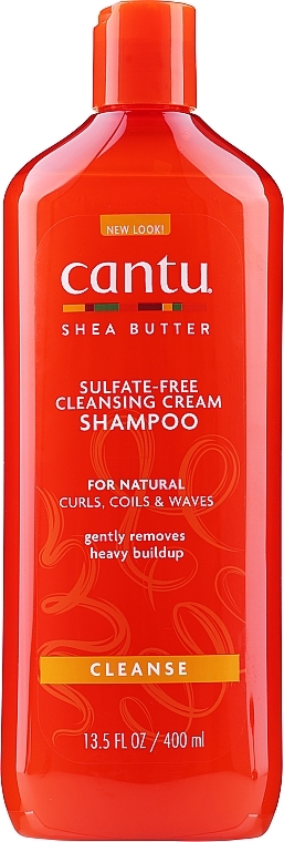 Cleansing Cream Shampoo with Shea Butter - Cantu Shea Butter Sulfate-Free Cleansing Cream Shampoo — photo N9