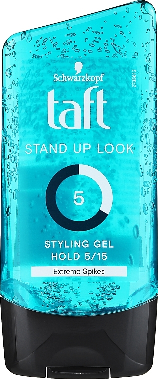 Hair Gel - Schwarzkopf Taft Looks Stand Up Look Power Gel Extreme Spikes — photo N1