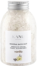 Fragrances, Perfumes, Cosmetics Mineral Bath Salt "Vanilla" - Kanu Nature Vanilla Mineral Bath Salt