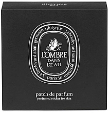 Perfumed Body Patch - Diptyque Patch De Parfum Perfumed Sticker For Skin L'Ombre Dans L'Eau — photo N1