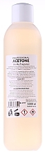 Nail Polish Remover "Vanilla" - Ronney Professional Acetone Vanilia — photo N2