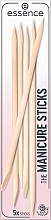 Fragrances, Perfumes, Cosmetics Orange Sticks, 5 pcs - Essence Nail Care The Manicure Sticks