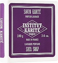 Fragrances, Perfumes, Cosmetics Soap - Institut Karite Lavande Shea Soap