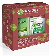 Fragrances, Perfumes, Cosmetics Set "Base Care" - Garnier Skin Naturals (cr/50ml + lot/125ml)