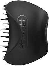 Massage Hair Brush - Tangle Teezer The Scalp Exfoliator & Massager Onyx Black — photo N20