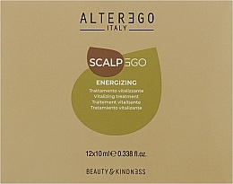 Fragrances, Perfumes, Cosmetics Repairing Hair Ampoules - Alter Ego ScalpEgo Energizing Intensive Lotion