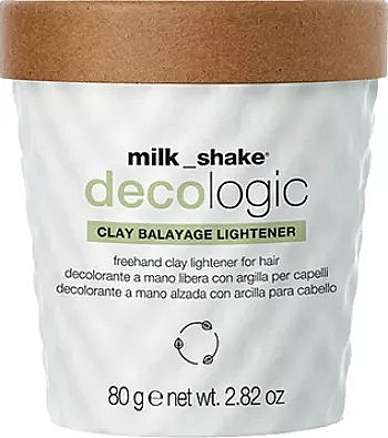 Lightening Hair Clay - Milk_Shake Decologic Clay Balayage Destaining Lightener — photo N3