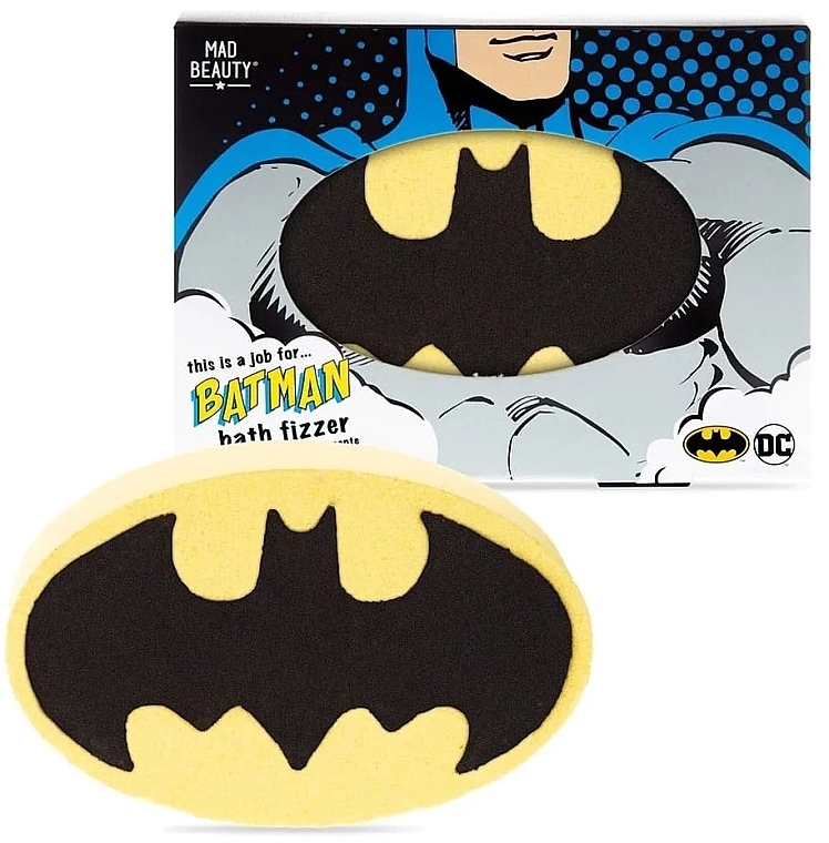 Bath Bomb - Mad Beauty DC Batman Bath Fizzer — photo N2