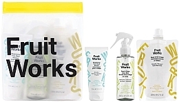 Fragrances, Perfumes, Cosmetics セット - Fruit Works Glow Kit (f/mask/100ml + f/body/mist/150ml + f/body/scrub/200ml)