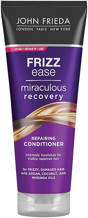 Conditioner "Miraculous Recovery" for Damaged Hair - John Frieda Frizz Ease Miraculous Recovery Conditioner — photo N2