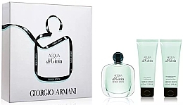 Fragrances, Perfumes, Cosmetics Giorgio Armani Acqua di Gioia - Set (edp/50ml + b/lot/75ml + sh/gel/75ml)