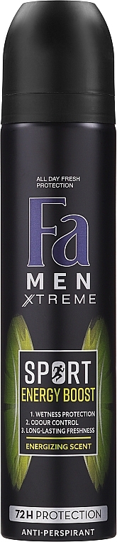 Deodorant Spray - Fa Men Sport Energy Boost Deodorant Spray — photo N2