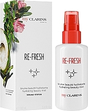 Refreshing Face Mist - Clarins My Clarins Re-Fresh Hydrating Beauty Mist — photo N2