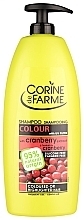 Fragrances, Perfumes, Cosmetics Cranberry Shampoo for Colored Hair - Corine de Farme Shampoo With Cranberry Extract