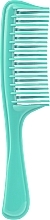 Fragrances, Perfumes, Cosmetics Comb with Handle GS-1, 21 cm, mint - Deni Carte