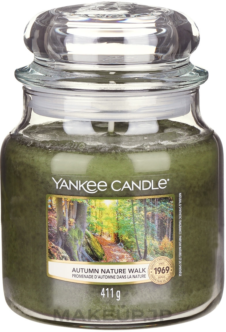 Scented Candle in Jar "Autumn Nature Walk" - Yankee Candle Autumn Nature Walk — photo 411 g