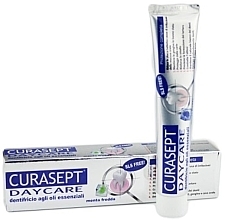 Fragrances, Perfumes, Cosmetics Cold Mint Toothpaste - Curaprox Curasept Daycare Cool Mint Toothpaste with Essentials Oils