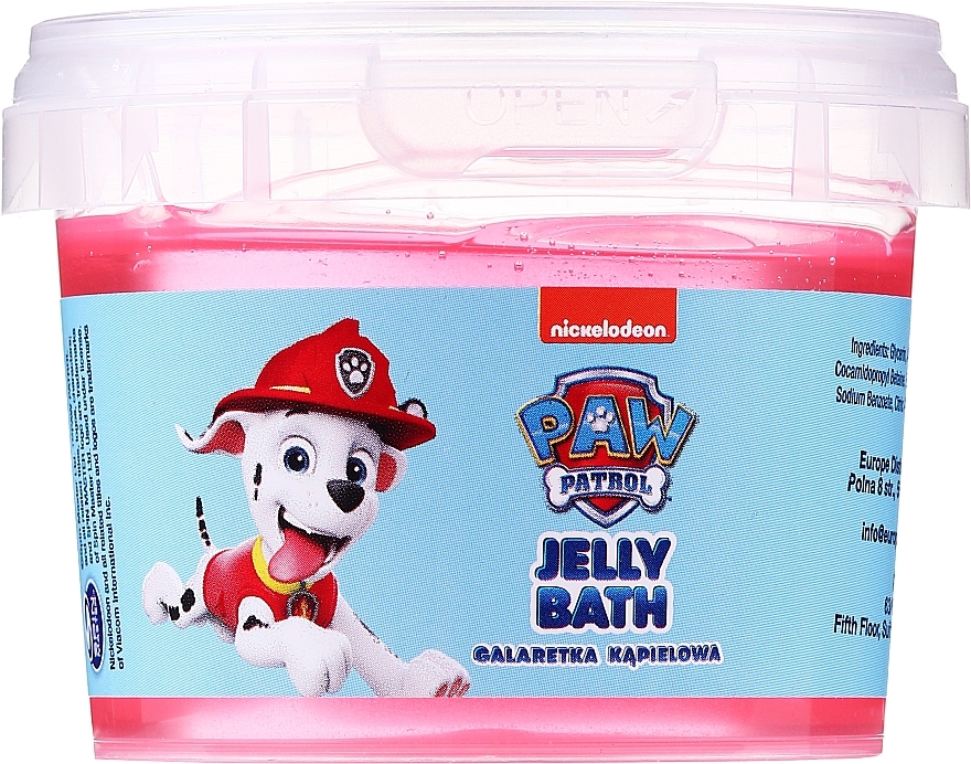 Marshall Bath Jelly, raspberry - Nickelodeon Paw Patrol — photo N1