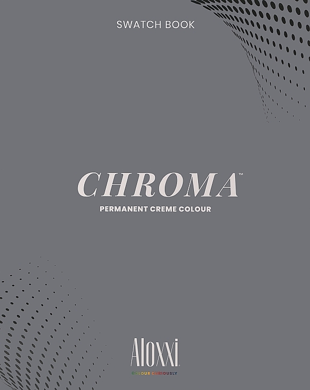 Hair Color Palette - Aloxxi Swatch Book CHROMA Permanent Cream Colour — photo N1