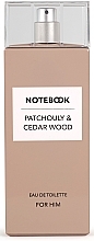 Fragrances, Perfumes, Cosmetics Notebook Fragrances Patchouly & Cedar Wood - Eau de Toilette