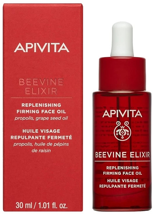 Replenishing Firming Face Oil - Apivita Beevine Elixir Replenishing Firming Face Oil — photo N2