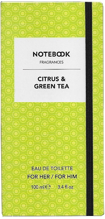 Notebook Fragrances Citrus & Green Tea - Eau de Toilette — photo N2