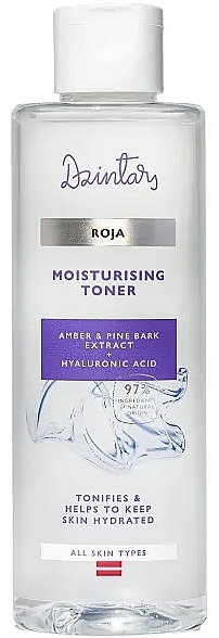 Moisturizing Face Toner with Ginseng Root & Amber Extract - Dzintars Roja Moisturising Toner  — photo N1