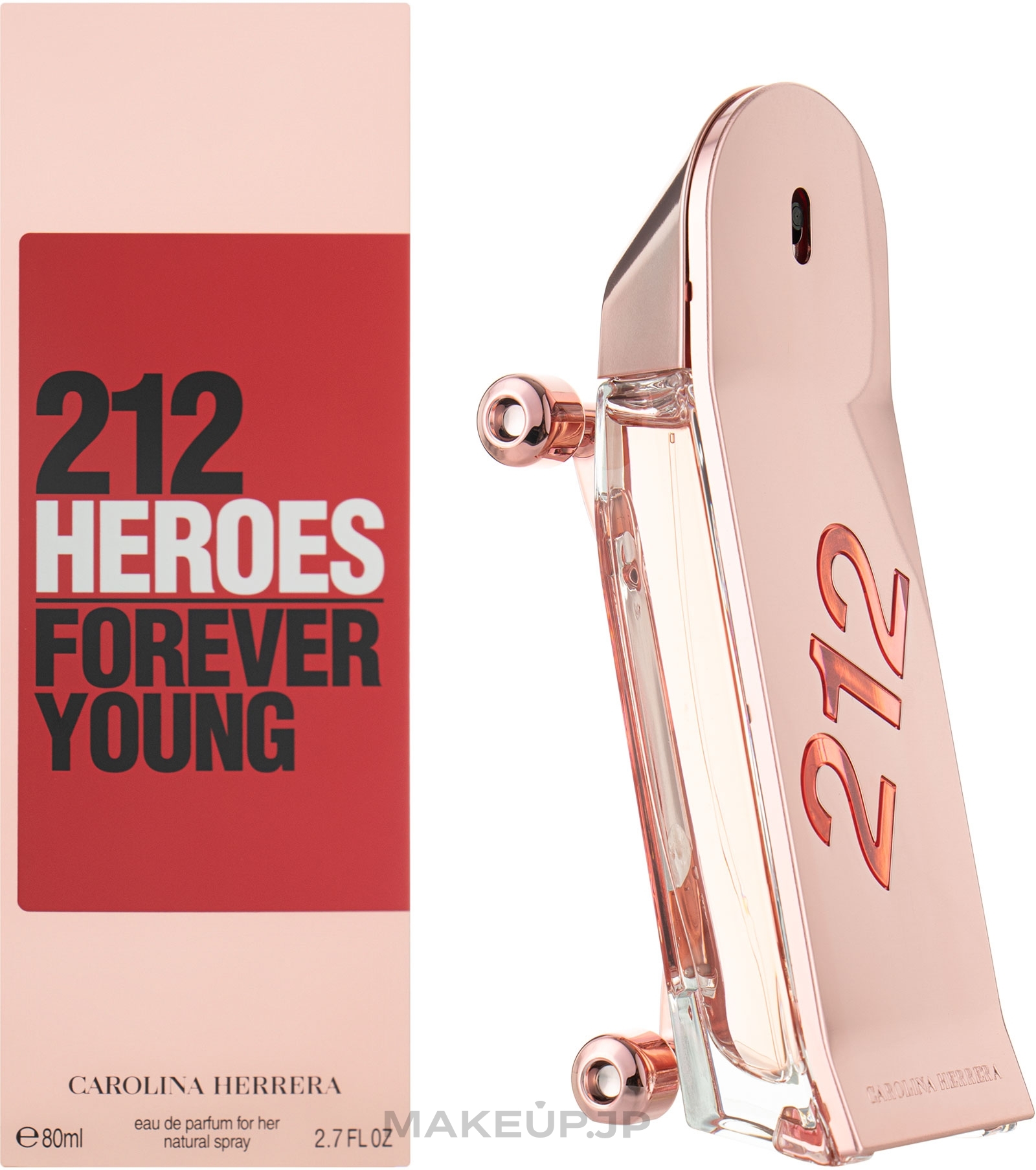Carolina Herrera 212 Heroes For Her - Eau de Parfum — photo 80 ml