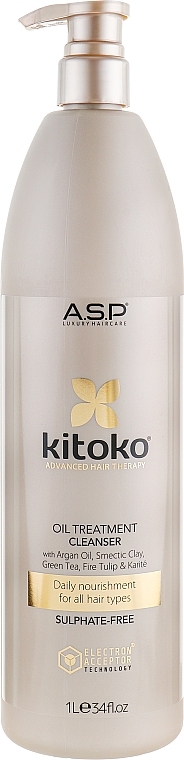 Oil Shampoo - Affinage Kitoko Oil Treatment Cleanser — photo N7