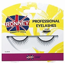 False Lashes, synthetic - Ronney Professional Eyelashes RL00019 — photo N1