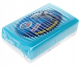 Rectangular Bath Sponge, blue - Ewimark — photo N9