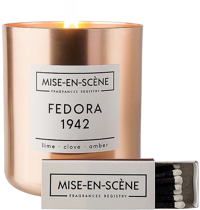 Scented Candle - Ambientair Mise En Scene Fedora 1942 — photo N2