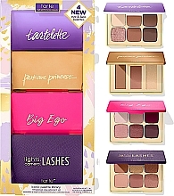 Fragrances, Perfumes, Cosmetics Set - Tarte Cosmetics Iconic Palette library Amazonian Clay Collector’s Set (eye/pal/18x1.1g + f/powder/3x2.8g)