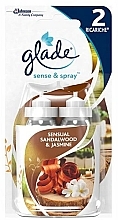 Fragrances, Perfumes, Cosmetics Sandalwood and Jasmine Automatic Air Freshener Supply - Glade by Brise Sense & Spray Sandalwood & Jasmine