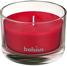 Scented Candle in Glass "Pomegranate", 63/90 mm - Bolsius True Scents Candle — photo N2